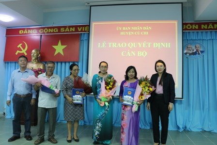 Lễ trao Quyết định Cán bộ quản lý